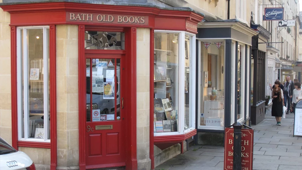 bath old book shop