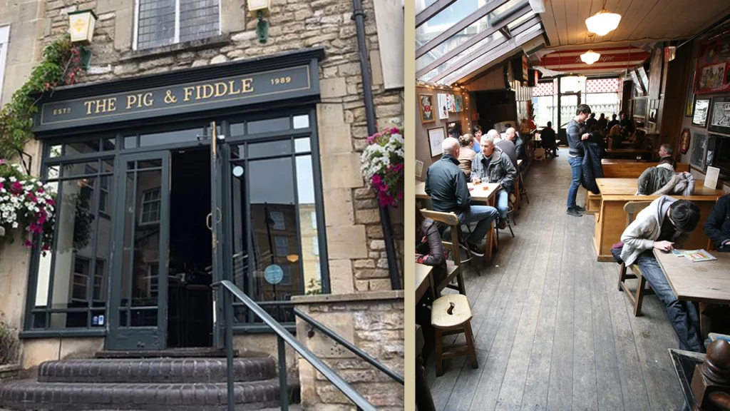 the pig and fiddle bath